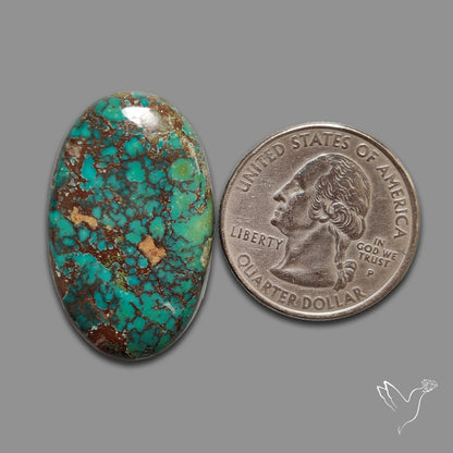 Blackjack Turquoise Cabochon