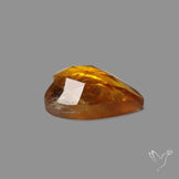 Rose Cut Citrine Heart