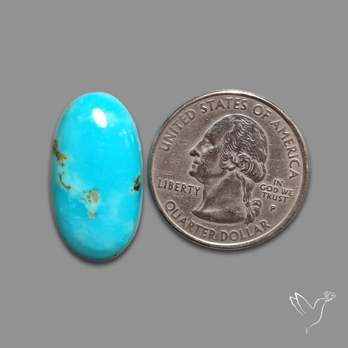 Kingman Turquoise Cabochon