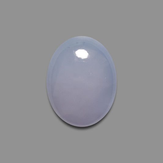 Namibian Blue Chalcedony Cabochon