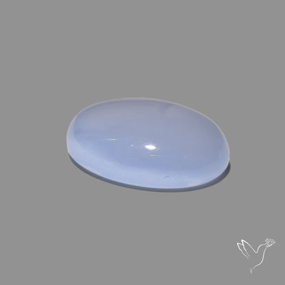 Namibian Blue Chalcedony Cabochon