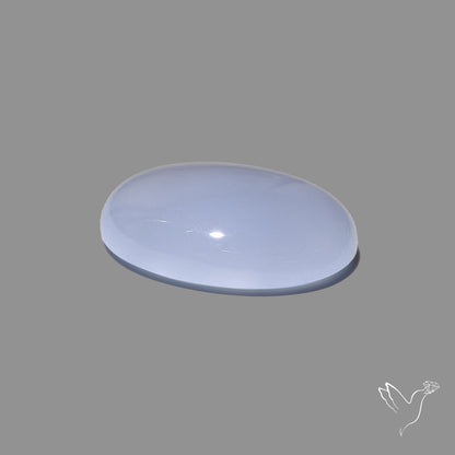 Namibian Blue Chalcedony Cabochon
