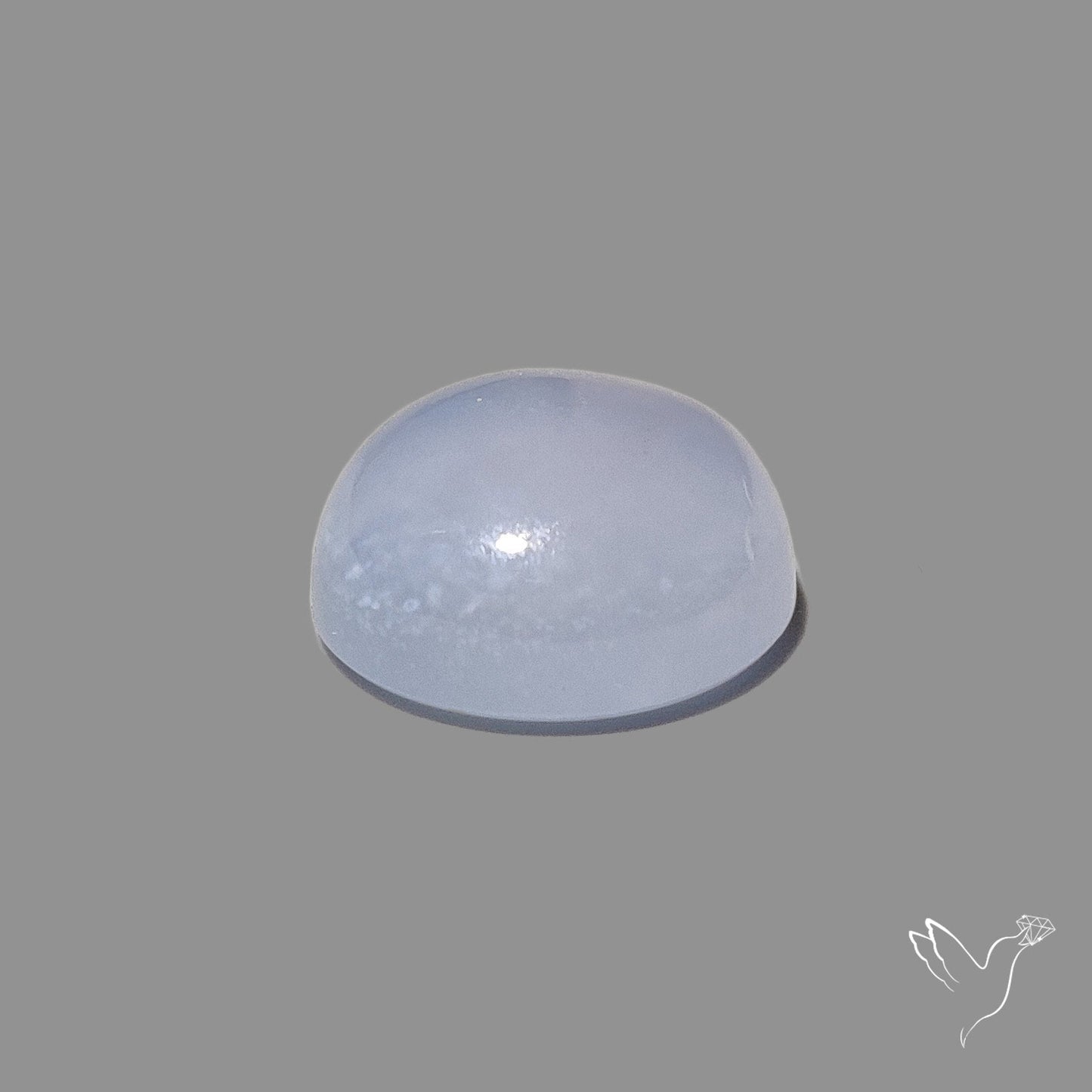 Namibian Blue Chalcedony Cabochon