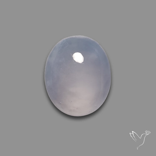 Namibian Blue Chalcedony Cabochon