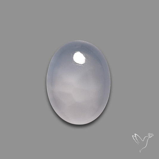Namibian Blue Chalcedony Cabochon