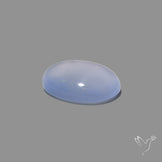 Namibian Blue Chalcedony Cabochon
