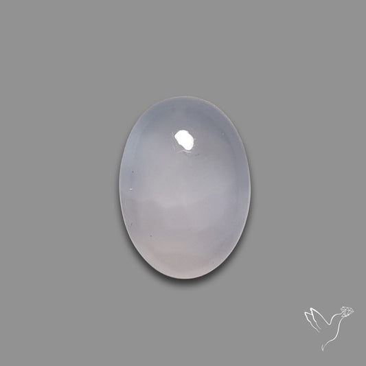Namibian Blue Chalcedony Cabochon