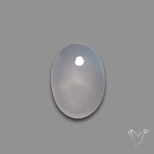 Namibian Blue Chalcedony Cabochon