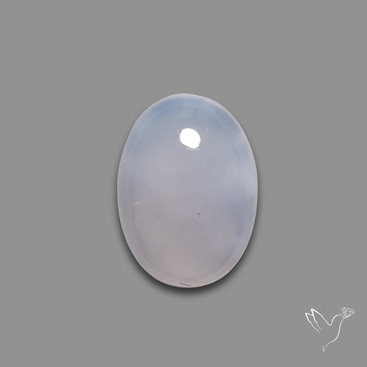 Namibian Blue Chalcedony Cabochon