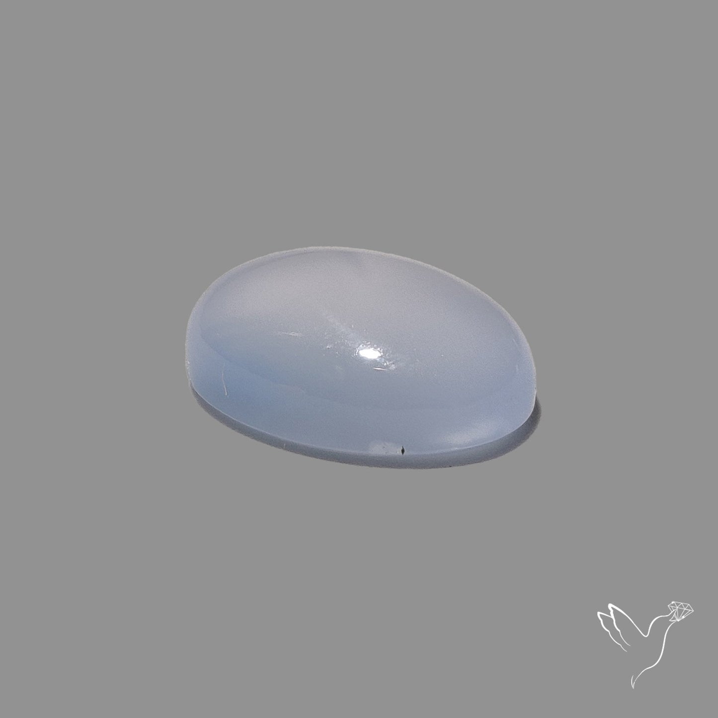 Namibian Blue Chalcedony Cabochon