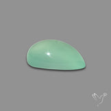 Gem Aqua Chalcedony Cabochon