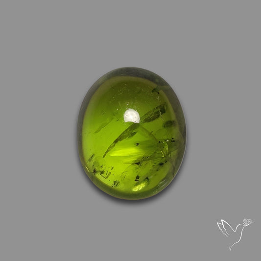 Gemmy Peridot Large Cabochon Great Lustre