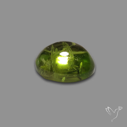 Gemmy Peridot Large Cabochon Great Lustre