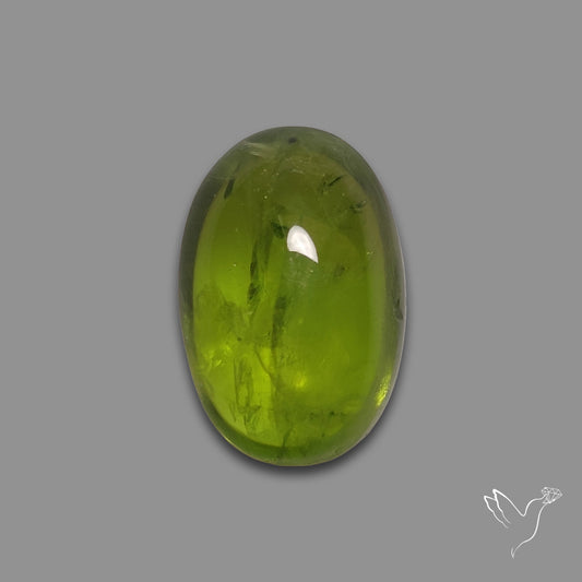 Gemmy Peridot Large Cabochon Great Lustre