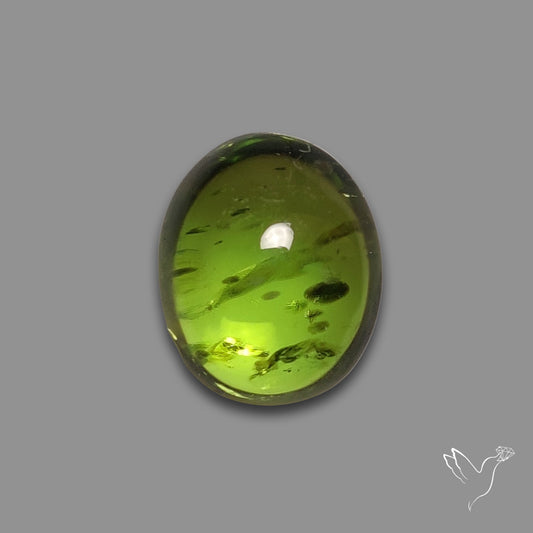 Gemmy Peridot Large Cabochon Great Lustre