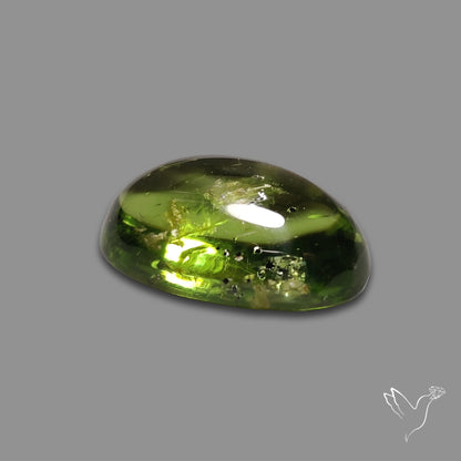 Gemmy Peridot Large Cabochon Great Lustre