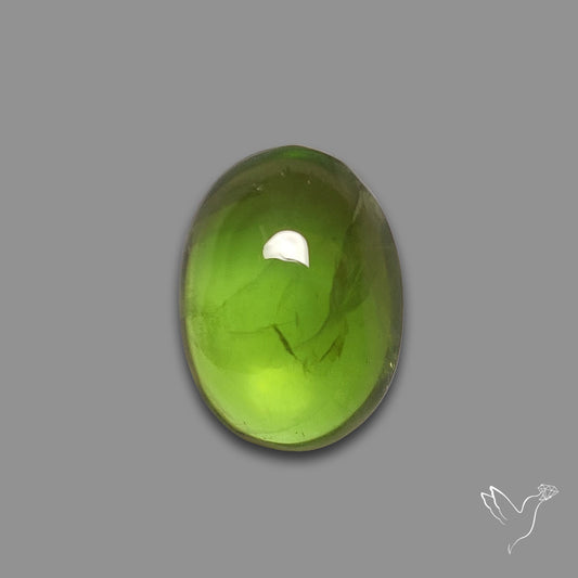 Gemmy Peridot Large Cabochon Great Lustre