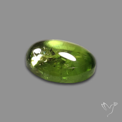 Gemmy Peridot Large Cabochon Great Lustre