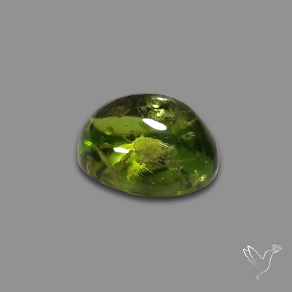 Gemmy Peridot Large Cabochon Great Lustre