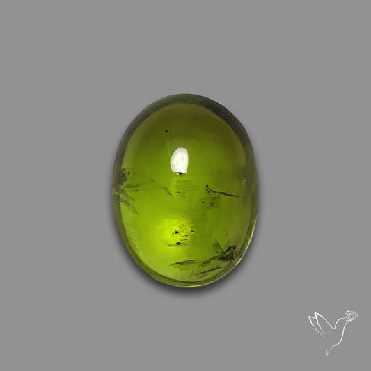 Gemmy Peridot Large Cabochon Great Lustre