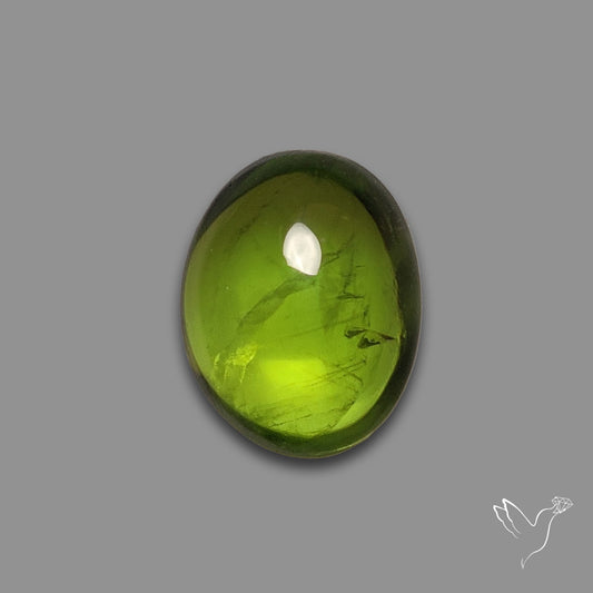Gemmy Peridot Large Cabochon Great Lustre