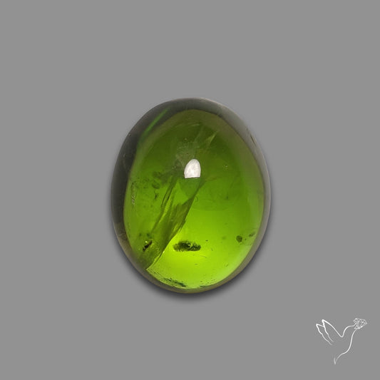 Gemmy Peridot Large Cabochon Great Lustre