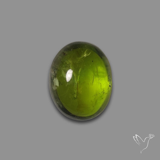 Gemmy Peridot Large Cabochon Great Lustre