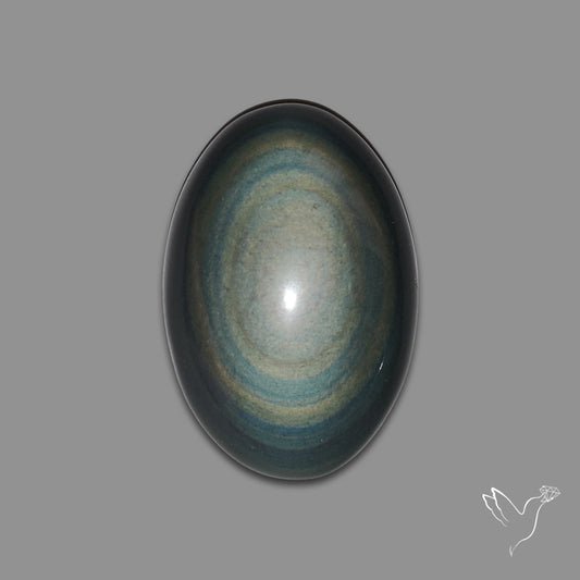 Rainbow Obsidian Cabochon