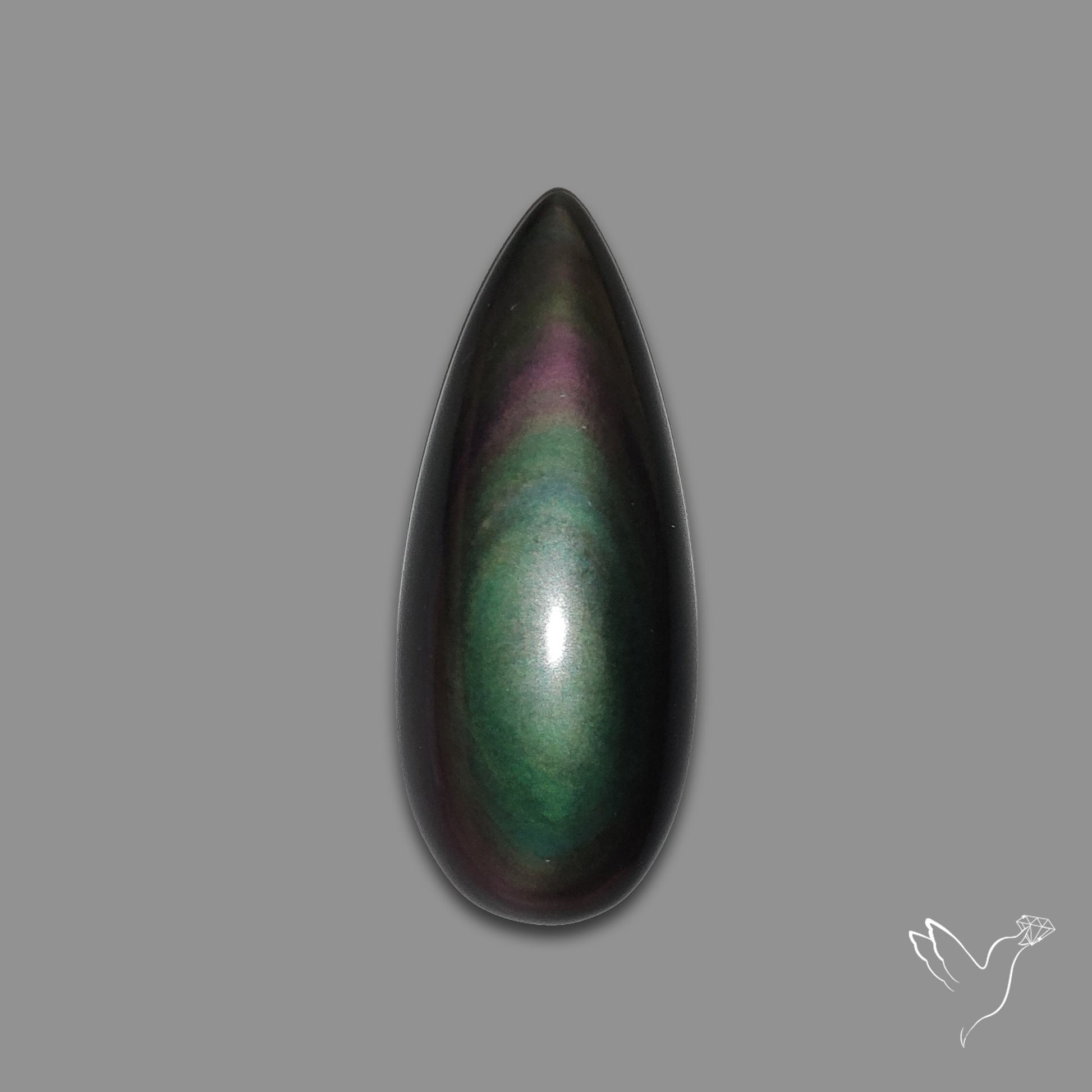 Rainbow Obsidian Cabochon