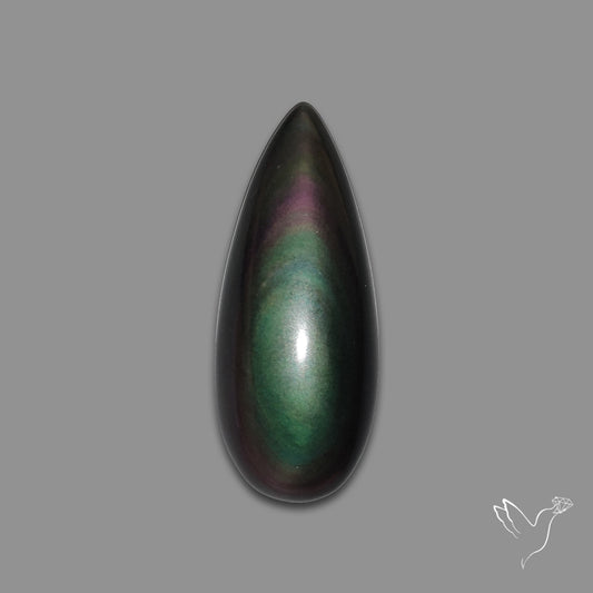 Rainbow Obsidian Cabochon
