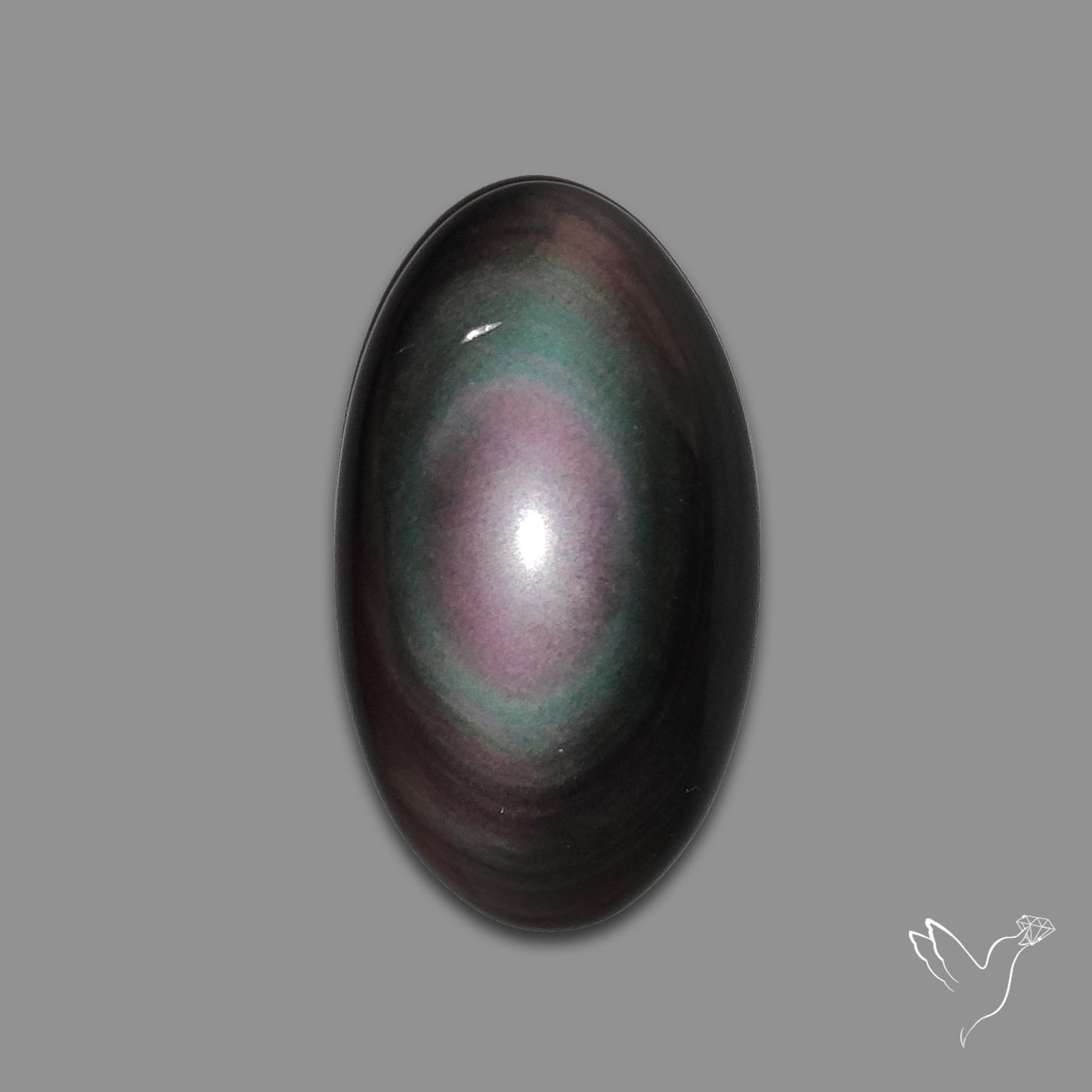 Rainbow Obsidian Cabochon