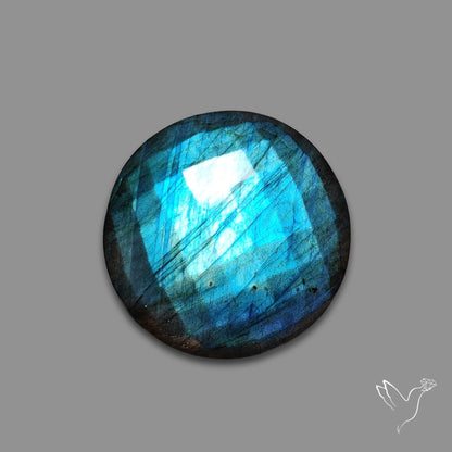 Checkerboard Cut Blue Labradorite