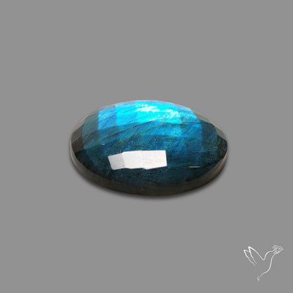 Checkerboard Cut Blue Labradorite