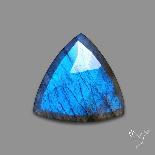 Rose Cut Blue Labradorite