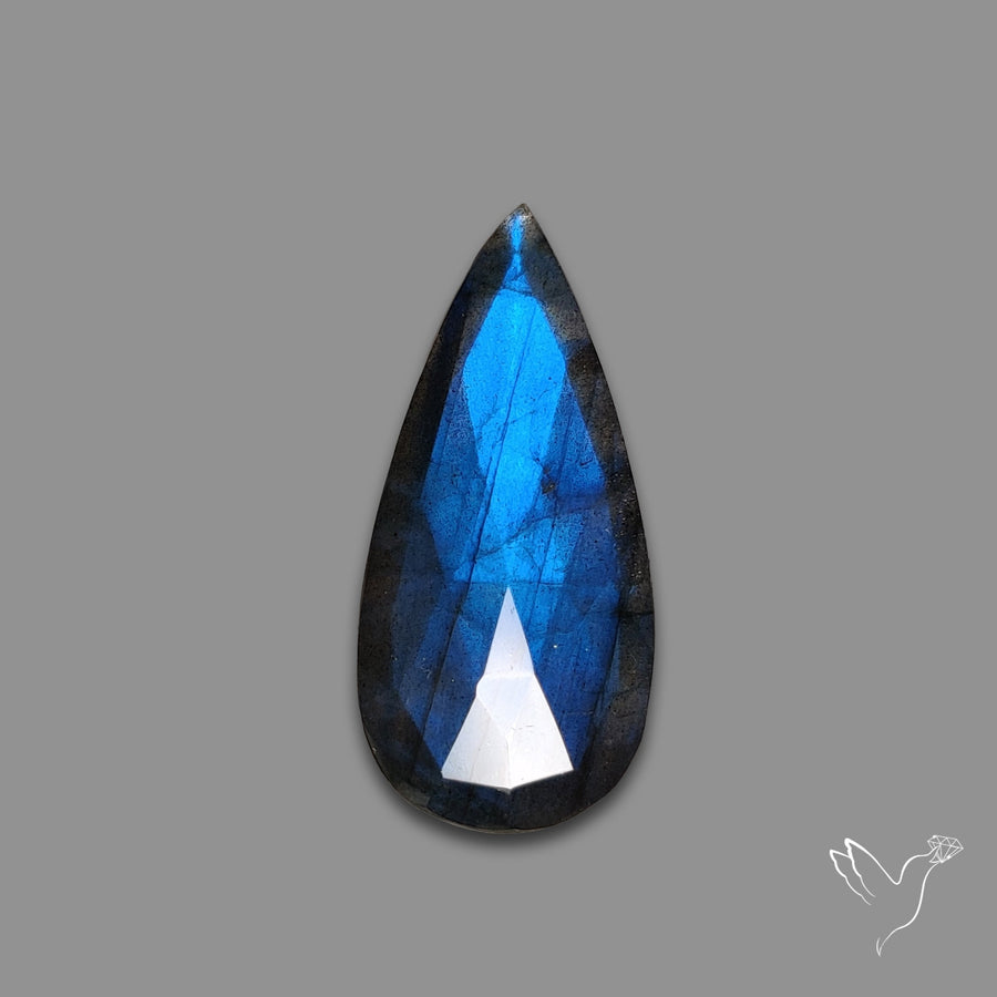 Rose Cut Blue Labradorite