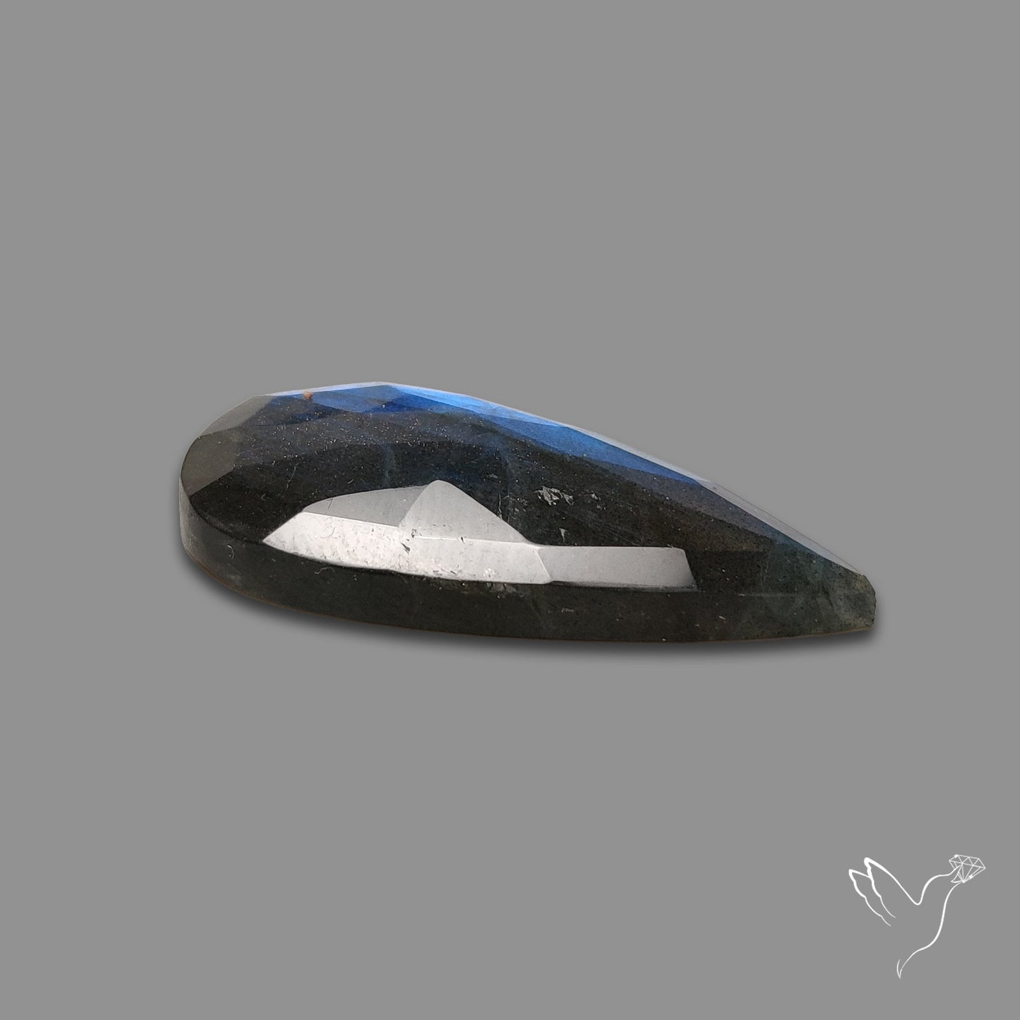 Rose Cut Blue Labradorite
