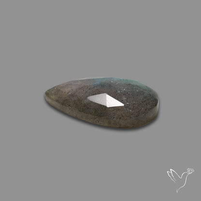 Rose Cut Blue Labradorite