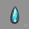 Rose Cut Blue Labradorite