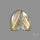 Golden Rutilated Quartz Pair