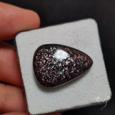 Confetti Bloodshot Iolite Sunstone Cabochon