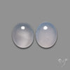 Namibian Blue Chalcedony Pair