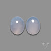 Namibian Blue Chalcedony Pair