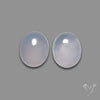 Namibian Blue Chalcedony Pair
