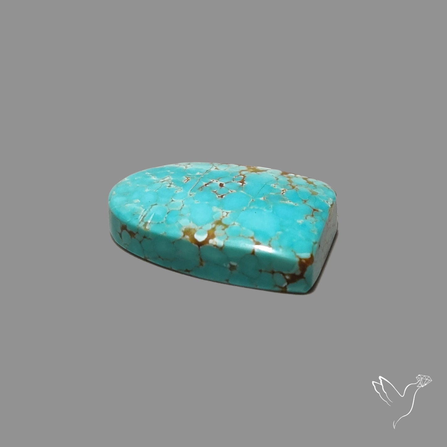 Number 8 Mines Turquoise Cabochon