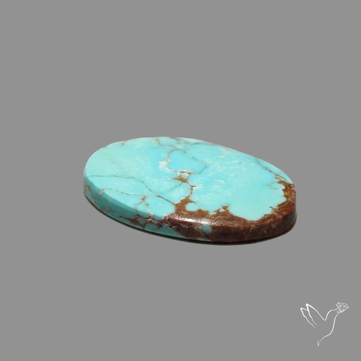 Number 8 Mines Turquoise Cabochon