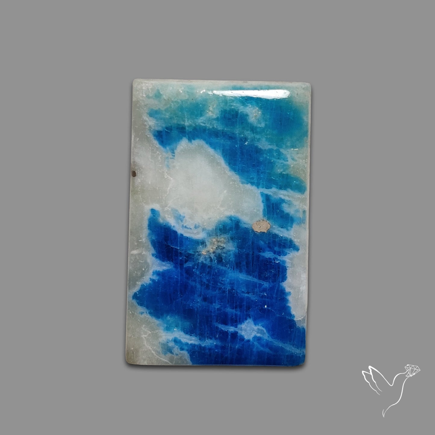 Rare Afghanite Cabochon (Fluorescent)