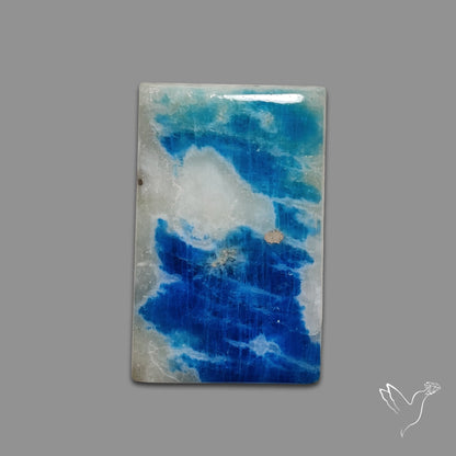 Rare Afghanite Cabochon (Fluorescent)