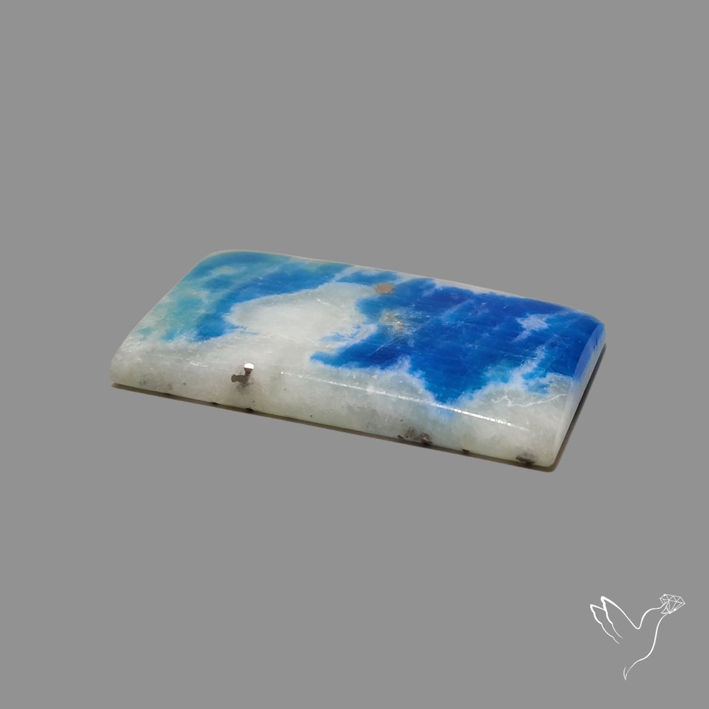 Rare Afghanite Cabochon (Fluorescent)