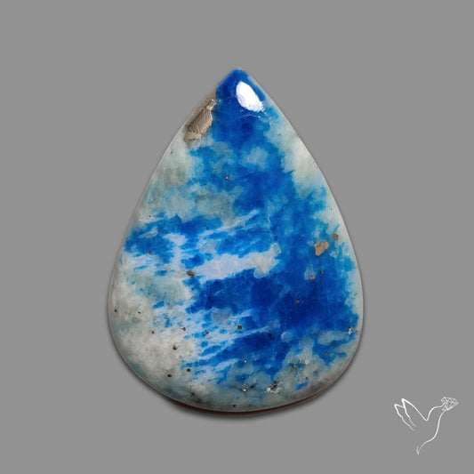 Rare Afghanite Cabochon (Fluorescent)