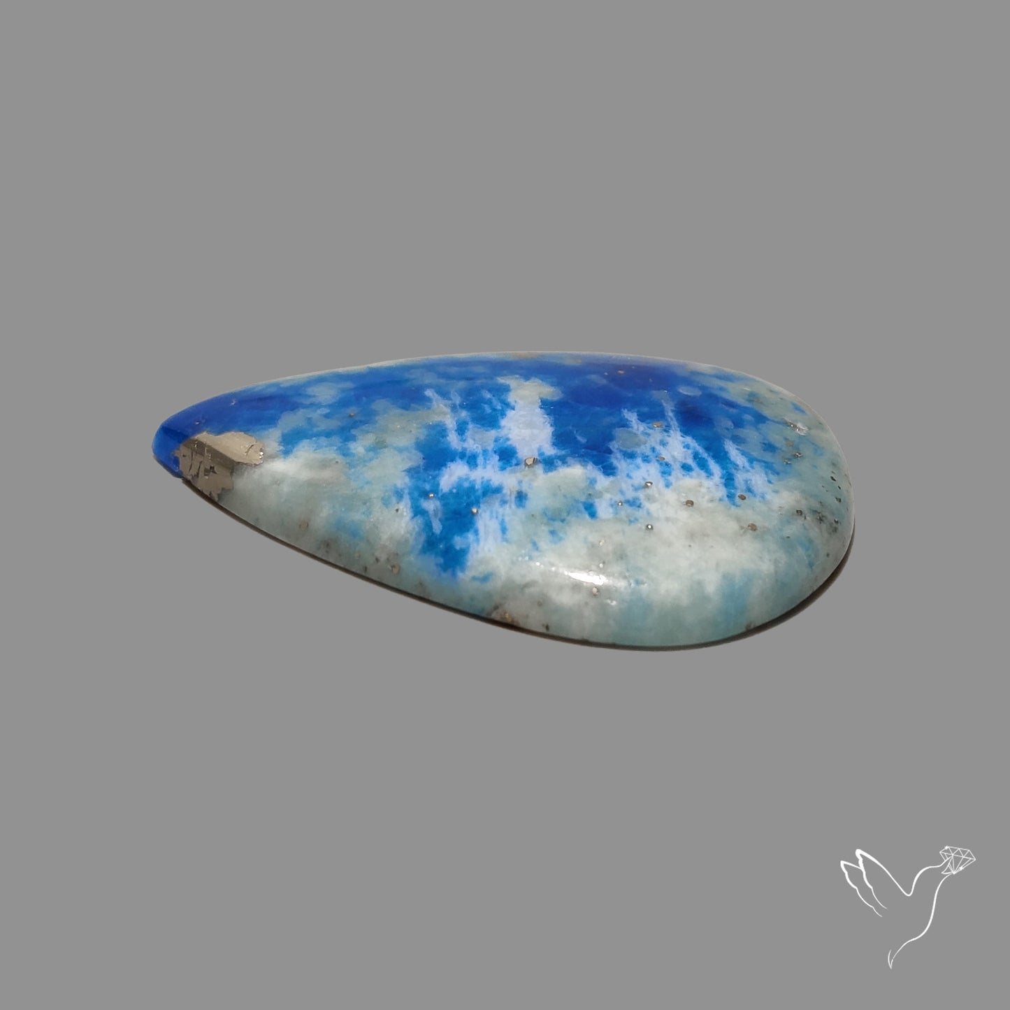 Rare Afghanite Cabochon (Fluorescent)